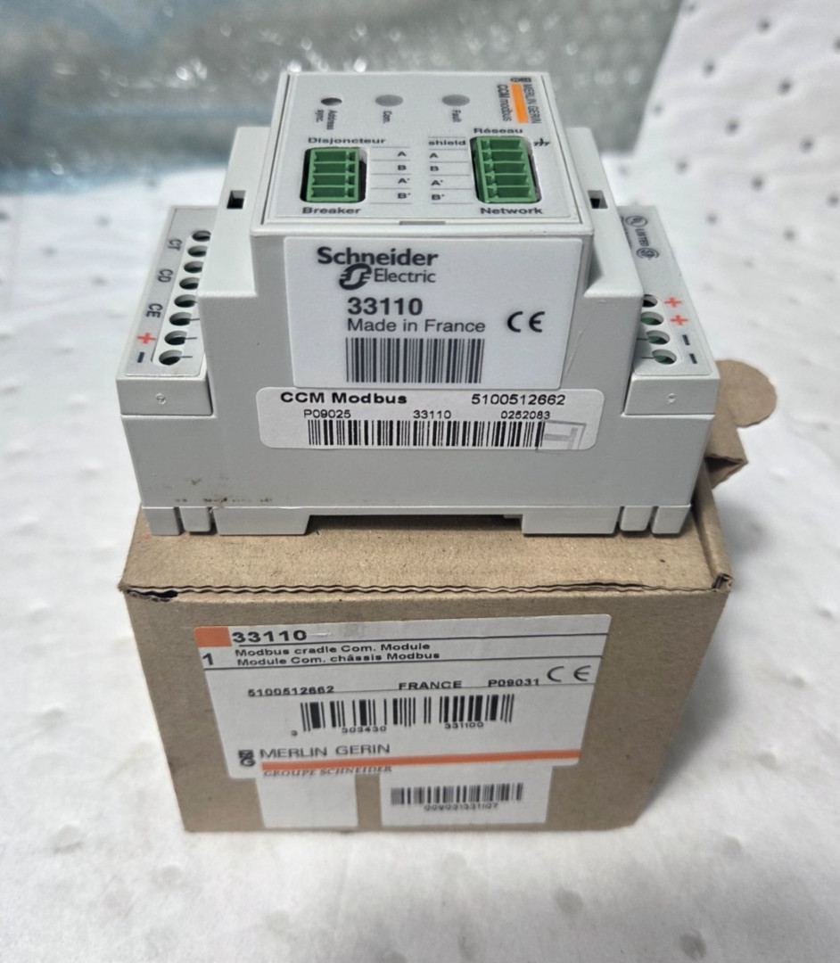 Merlin Gerin 33110 Cradle Communication Modbus 24VDC Made in France