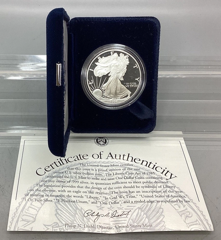 American Eagle Proof 1996 Silver Bullion Coins for sale | eBay