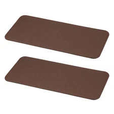 2 Pcs Felt Base Shaper 15x7 Inch, Bag Bottom Shaper Pad Oval Brown