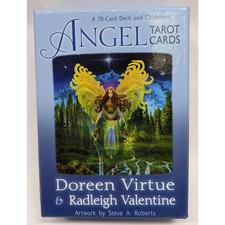 SCARCE Tarot Angels Oracle Deck and Book Box Set - Doreen Virtue - Gently Used