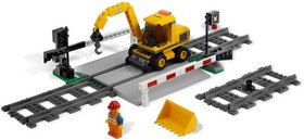 Lego CITY 7936 ~ LEVEL CROSSING ~ Retired NISB train track LIMITED EDITION  New