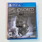 Dishonored: Definitive Edition (Sony PlayStation 4, 2015) Brand New / Sealed
