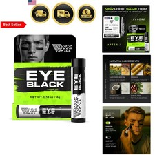 Eye Black Stick Sports Face Paint Hypoallergenic Water Resistant Anti-Glare