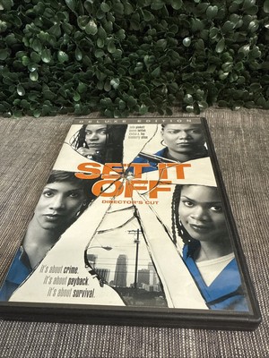 Set It Off (DVD, 1996 Director's Cut) Jada Pinkett Smith, Queen Latifah - Good