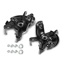 Front Steering Knuckles&Wheel Hub Bearings for 98 99-2010 VW Beetle Golf Jetta