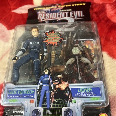 Leon S. Kennedy & Licker Resident Evil 2 MIB Biohazard Toybiz Toy
