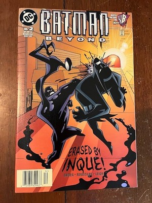 BATMAN BEYOND # 2 VF/NM NEWSSTAND COPY DC COMICS 1999 INQUE
