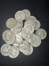 Washington Quarters, 90% Silver 1932 - 1964, Circulated, Choose # of Lots!