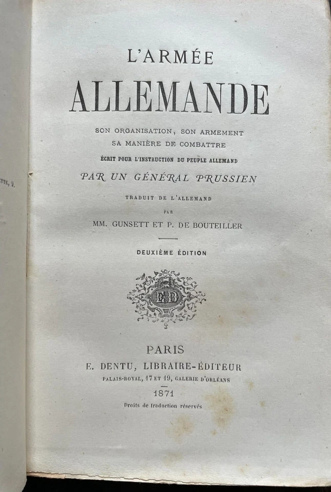 GUERRA DE 1870 - EL EJÉRCITO ALEMÁN organización armamento forma de luchar - Imagen 2 de 4