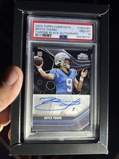 2023 Topps Composite - Topps Chrome Black Autographs Bryce Young #TCBA-BY 