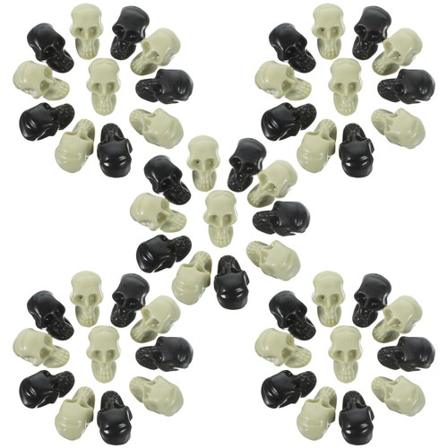 100pcs skull head statue Mini Skull Head Statue Mini Skull Head Halloween - Bild 8 von 12