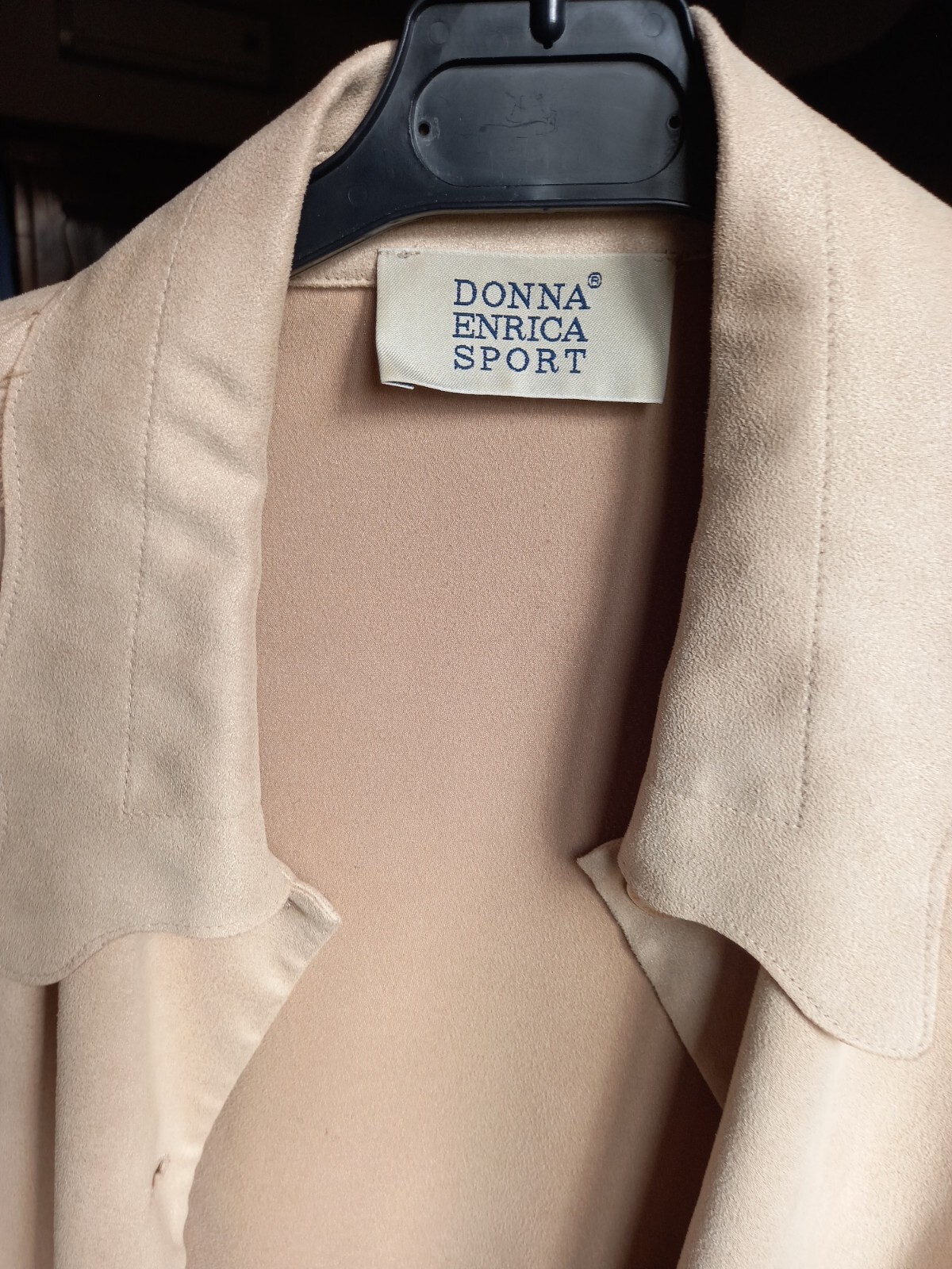 97% POLYESTER VISCOSE LIGHT BEIGE LIGHTWEIGHT JAC… - image 5