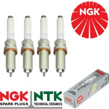 Image of NGK Spark Plug - SILZKFR8D7S - fits Mercedes A, B, C, E, S, GLA Class - 95875 x4
