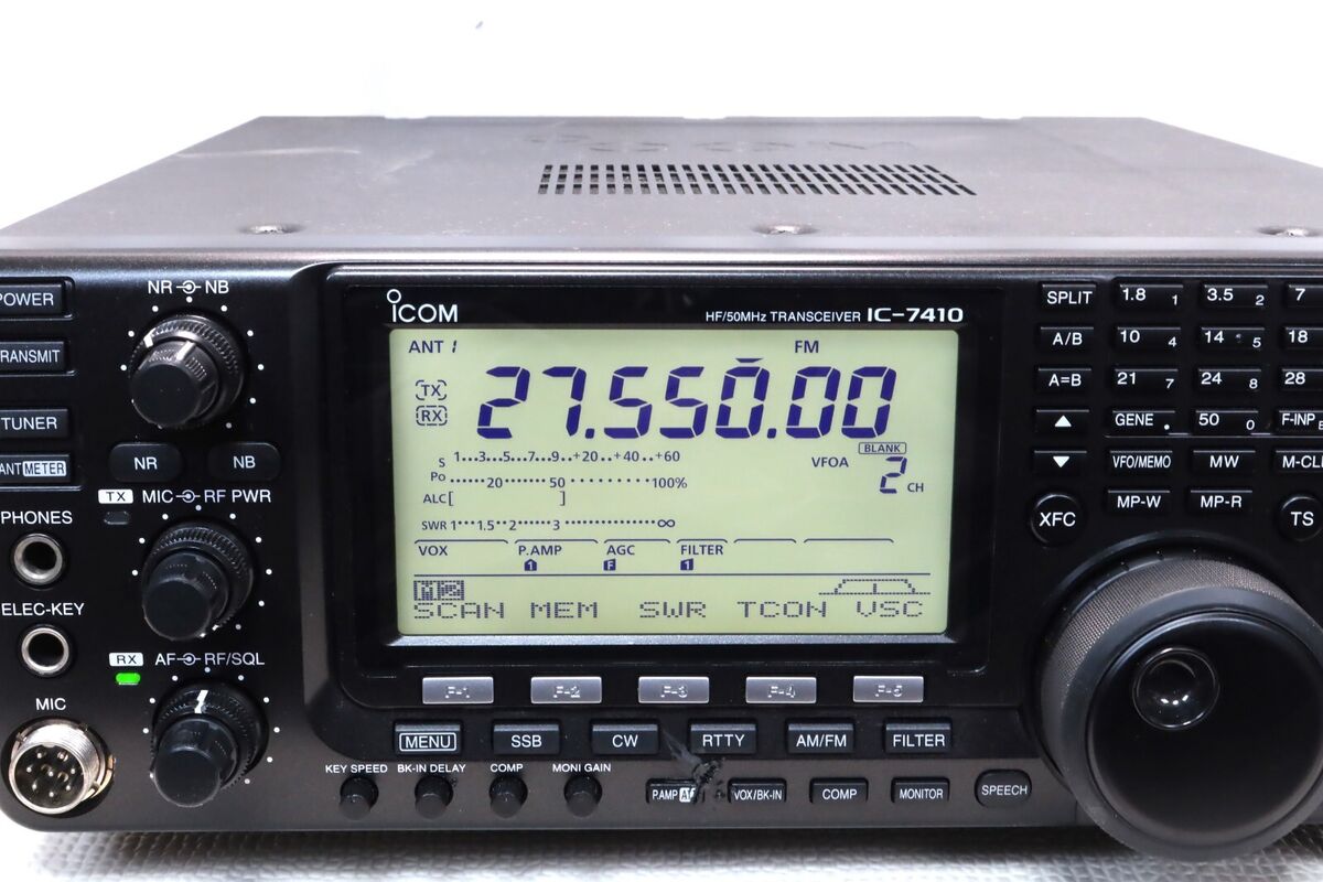 ICOM IC-7410 MARS.MODS 100Watt HF/50MHz ALL MODE Transceiver ICOM IC-7410 MARS.MODS 100Watt HF/50MHz ALL MODE Transceiver