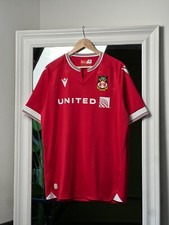 Wrexham AFC Home Jersey 2023/24 Macron XL – Mint Condition