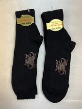 Vintage Pair Esquire Over-The-Calf Vanguard Men's Dress Socks 1970's SZ 11.5-14