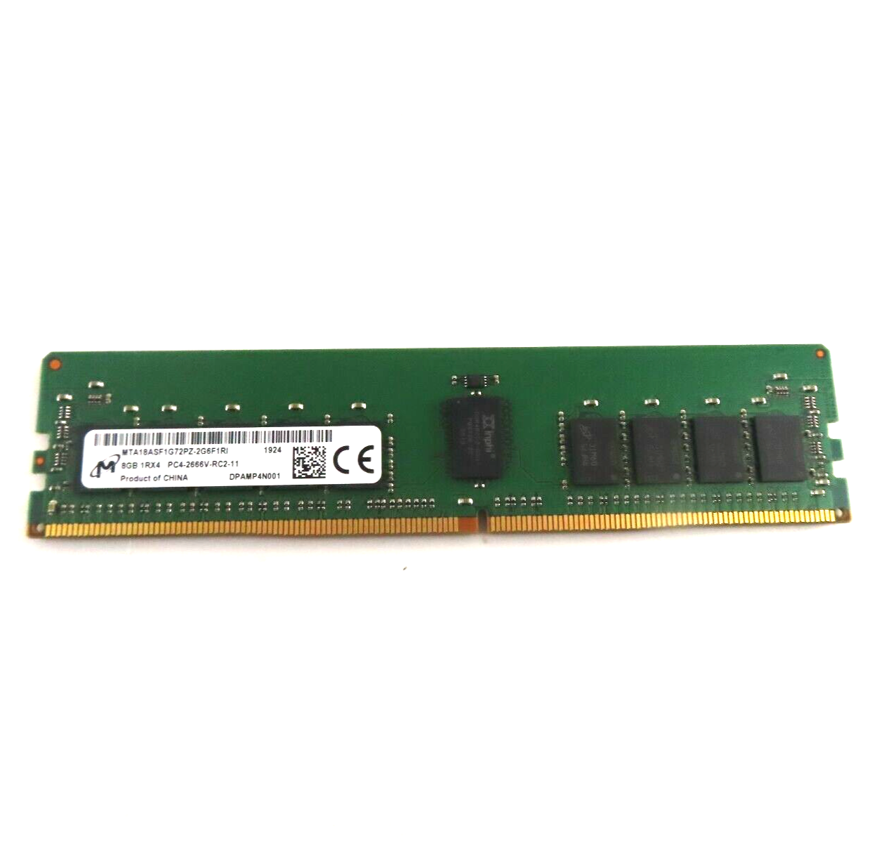 8GB RDIMM 1Rx4 PC4-17000 DDR4 2133MHz 288-Pin ECC 1.2V CL15 Memory