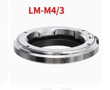LAINA High precision adapter LM-M4/3 for Leica M LM Lens to M4/3 Mount Cameras