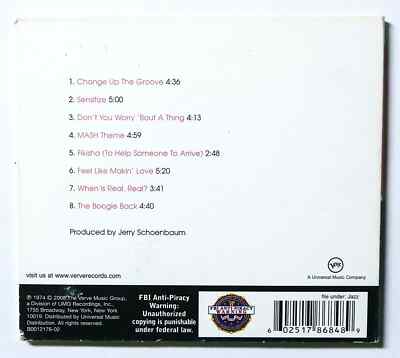 ROY AYERS UBIQUITY Change Up The Groove 1974 CD 2008 LN | eBay