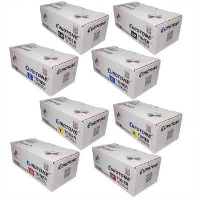 8x Eco Toner for Konica Minolta Bizhub C-300