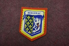 ANCIEN ÉCUSSON BISCOTTE GRECOIRE BLASON RÉGION VILLE BERGERAC CPA