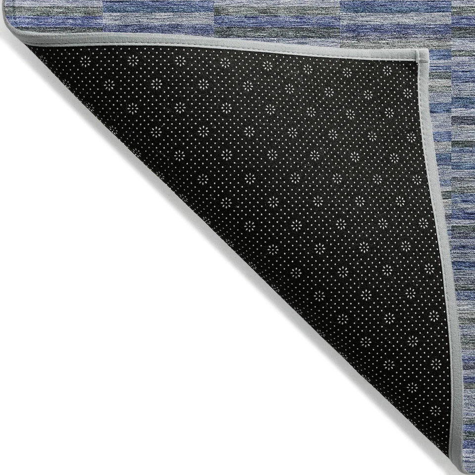 Addison Rugs Chantille ACN816 Navy 2'6" x 3'10" Indoor/Outdoor, Machine Washa... - Image 4 of 4