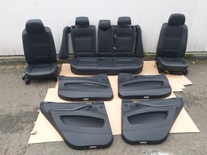 BMW X5 E70 Bj.2008 Lederausstattung Module Sitzheizung Memory Schwarz Leder Satz