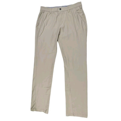 Adidas Ultimate 365 Men's Size 32 x 32 Beige Performance Tech Golf Pants Casual
