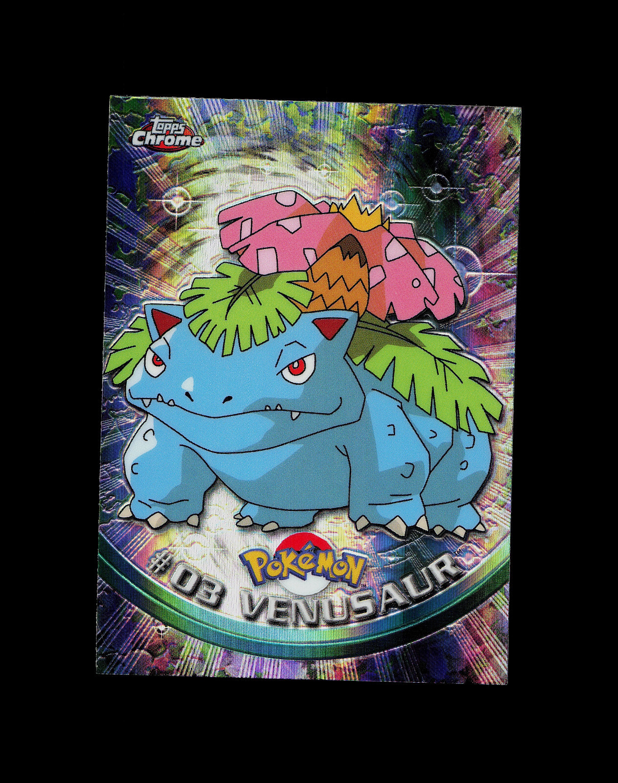 Pokemon Card 2000 Topps Chrome TV 03 Venusaur SPECTRA Holo Foil eBay