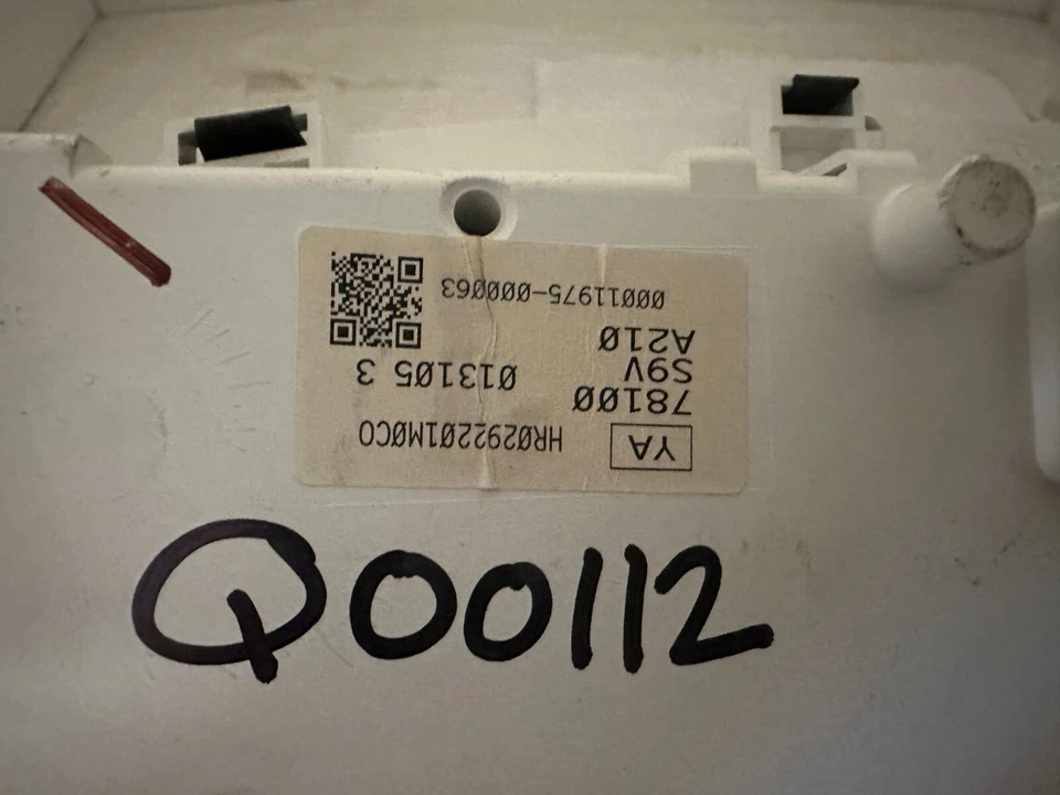 Cuadro de instrumentos velocímetro 05 Honda Pilot tablero medidores 193.283 millas Foto 3 de 3