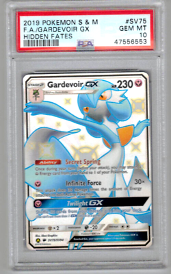 Shiny Gardevoir GX SV75/SV94 Ultra Rare Hidden Fates Pokemon TCG Near Mint