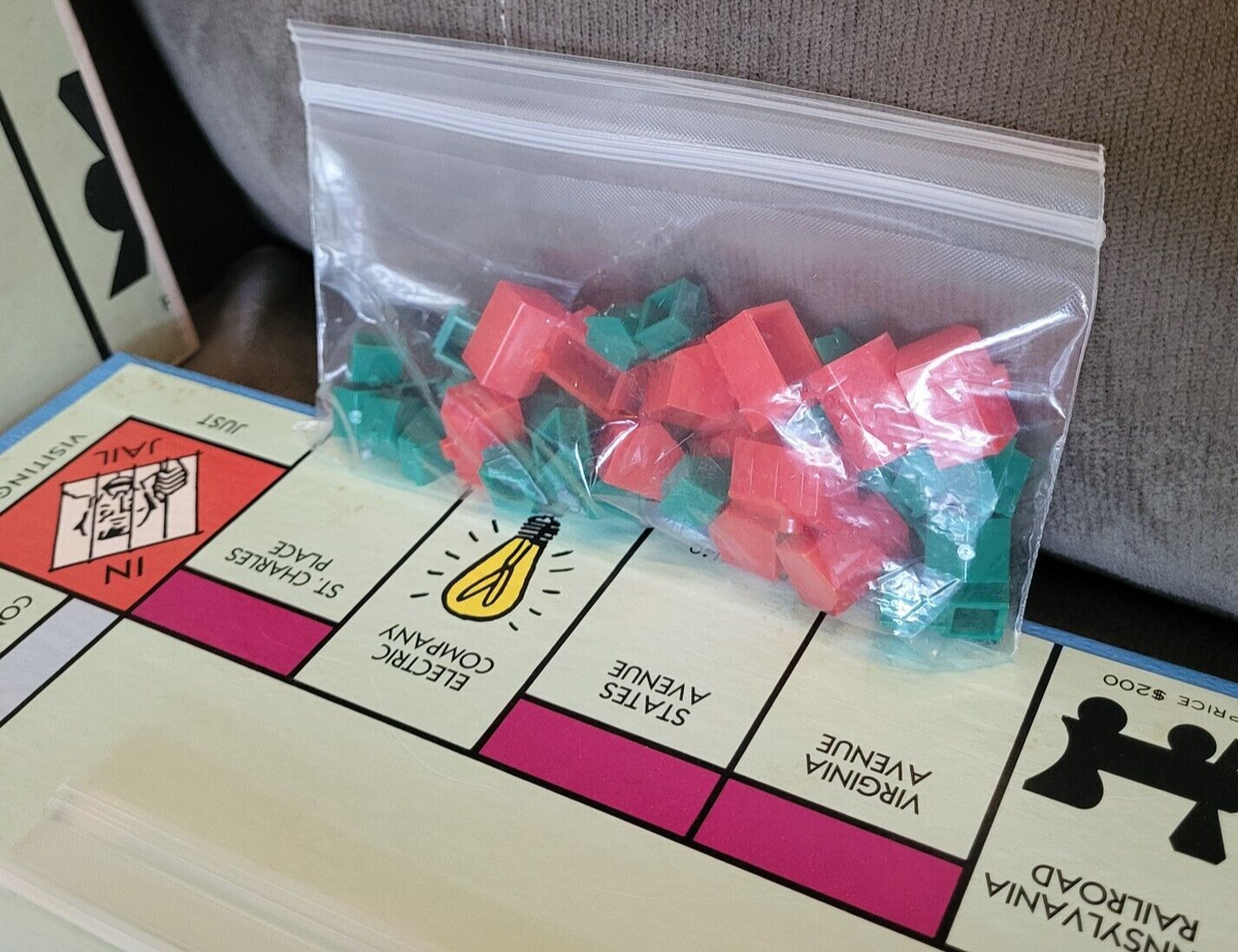 モノポリーページ Vintage Monopoly Board Game 1973 Edition Complete Parker
