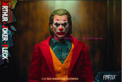 Patriot Studio 1/12 アーサー フレック 新品 The Patriot Studio 1/12 Arthur Fleck Joker Joaquin Phoenix