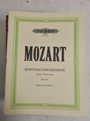 Mozart - Sinfonia Concertante Es-dur / E flat major KV 364 Klavier Violine (52)