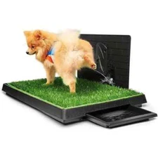 30"×20" Artificial Grass Patch Dog Grass Pad with Tray, Reusable Training Pads