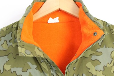 Patagonia Mens Reversible Snap-T Glissade Pullover Green Camo