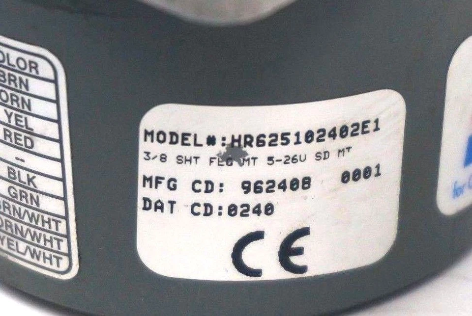 USED DYNAPAR HR625102402E1 ENCODER - Image 3 of 3