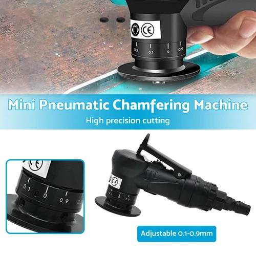 Air Chamfer Tool Trimming Mini Chamfering Pneumatic Beveling Machine Deburring - Picture 2 of 26