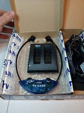 TV EARS 2.3MHz WIRELESS 100' RANGE HEADSET Complete Kit In box