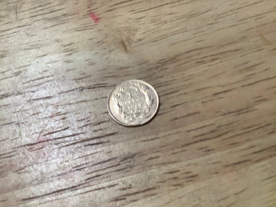 0,048 onza troy 22k 1,67 g 1856 1 dólar oro corona dólar Foto 2 de 4