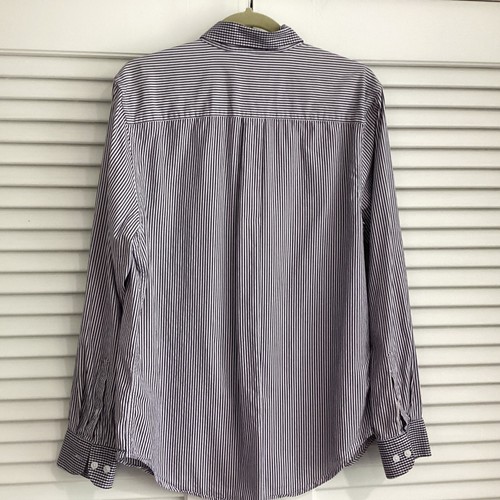 Five Four Mark Mcnairy Designer Button Down Shirt Mens Size L Stripe - Picture 2 of 10