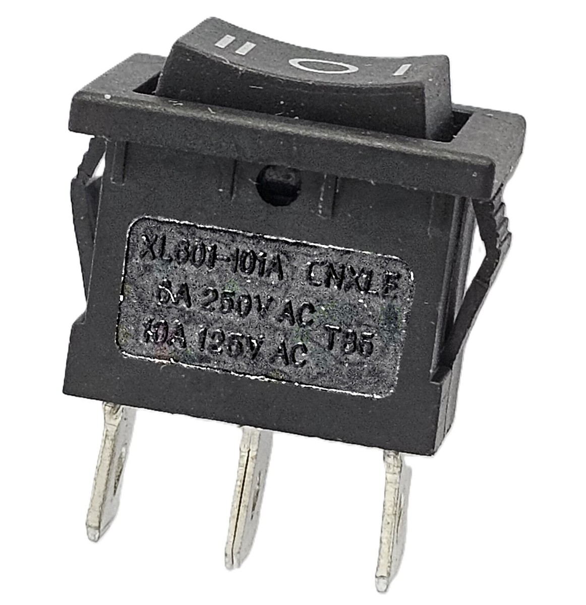 Rocker ON OFF ON switch, SPDT, 15x21mm, type XL601-101A -ref:z891