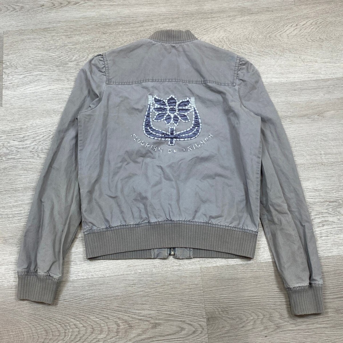 ジャケット・アウター 00s diesel archive embroidery jacket y2k DIESEL Silver Jacket, Diesel Denim Jacket, Y2k Diesel Jacket