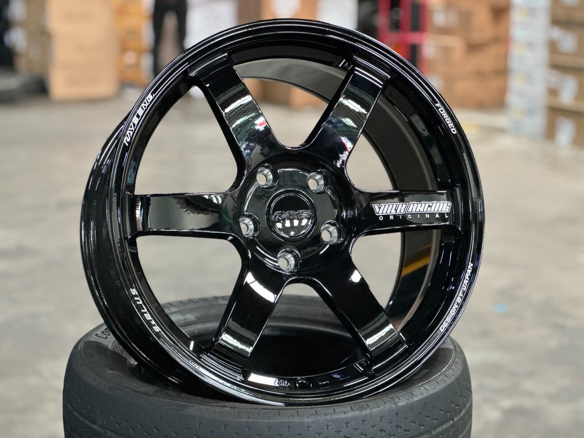 New 18x9.5 ET44 5x120 AOW TE37 SAGA S-Plus Wheel CIVIC TYPE R FK8