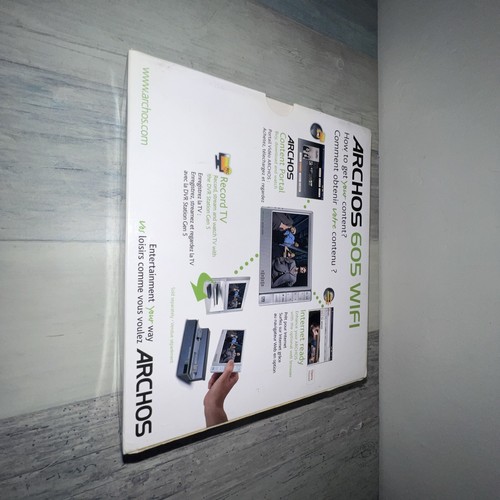 Archos 605 WiFi Silver 30GB Digital Media MP3 WMA Player Brand New/Unsealed - Picture 6 of 15
