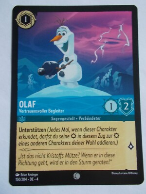 Disney Lorcana Karte Ursulas Rückkehr 150/204 OLAF