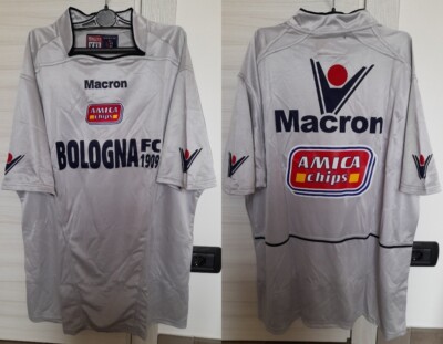 FOOTBALL JERSEY BOLOGNA FC 1909 TRAINING 2004/2005 FRIEND CHIPS MACRON 