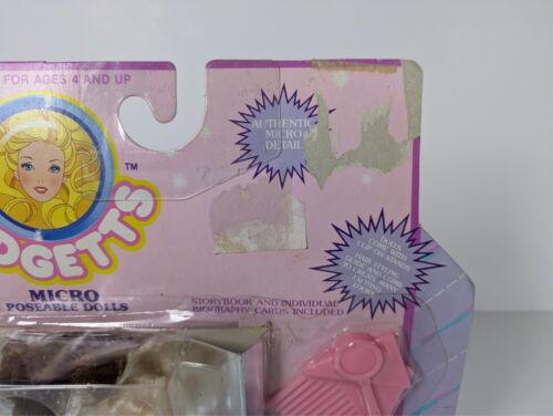 Meritus Kidgetts Micro Fashion World Mini Poseable Dolls Vtg 1989 Sealed #15040 - Picture 8 of 18