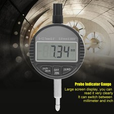 Large Screen Digital Probe Indicator Gauge For Machining Measurement 0-12.7mm ∌