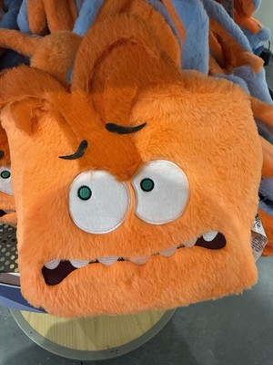 Disney Parks Bag Tote 2025 Inside Out 2 Fuzzy Reversible Joy  display picture 3